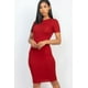 thumbnail image 1 of Vestido Midi Ajustado de Canalé, 1 of 5