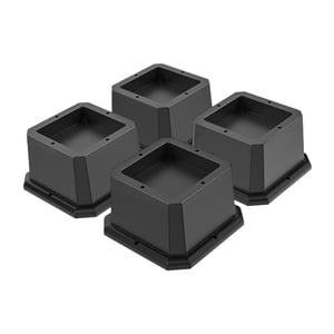 Bothyi - Elevadores De Cama Para Plataforma, Marco De Cama, Protector De Suelo Para Mesa, Sofá, 2 Pulgadas, 4 Uds.