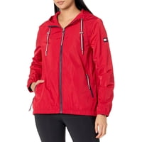 Cortavientos Tommy Hilfiger Para Mujer Ow, Color Rojo, Talla S