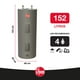thumbnail image 2 of Termo Eléctrico De Piso 152 Litros 220V, 2 of 4