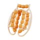 thumbnail image 2 of Roller De Masaje Para Las Piernas Ejercicio De La Abrazadera De Las Piernas Para El Yoga De Deportes Físicos Naranja, 2 of 5