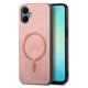 thumbnail image 1 of Magnetic Slim Case for Samsung Galaxy A06 with Camera Guard & Anti-Scratch Back Pink, 1 of 6