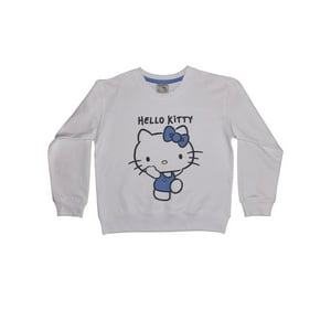 Poleron Niña Hello Kitty Blanco 6