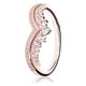thumbnail image 1 of Anillo Princess Sparkling Wishbone Rose Talla 6, 1 of 2