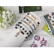 thumbnail image 2 of Set de pulseras Poasrelax 2026 de fútbol, 7 piezas, negro y blanco, 2 of 5