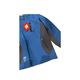thumbnail image 2 of Chaqueta cortaviento deportiva ultra liviana micropolar azul marino, talla L, 2 of 2