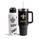 thumbnail image 1 of Set de botella y vaso de agua The Memory Company NFL Saints, 1 of 5