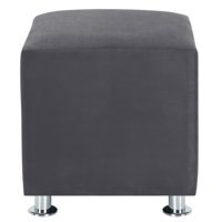 Bodevir - Pouf Cali 1C Felpa 12 Gris