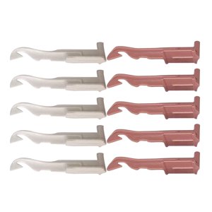 Magideal - 10X Ganchos De Tejer, Accesorios Para De Tejer De 48 Agujas, Enhebrador De , Telar De Tejer Diy, Piezas De Repuesto, Componentes De