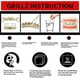 thumbnail image 5 of Grillz de colmillos de vampiro con circonitas cúbicas heladas, superior e inferior, chapado en oro de 14 quilates para tus dientes, estilo hip hop, 5 of 5