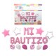 thumbnail image 1 of Set Globo Mylar 19 Piezas Bautizo rosado, 1 of 1