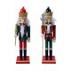 thumbnail image 2 of 2x Estatuilla De Cascanueces De Madera Accesorios De Fotografía Adorno De Navidad, 2 of 5