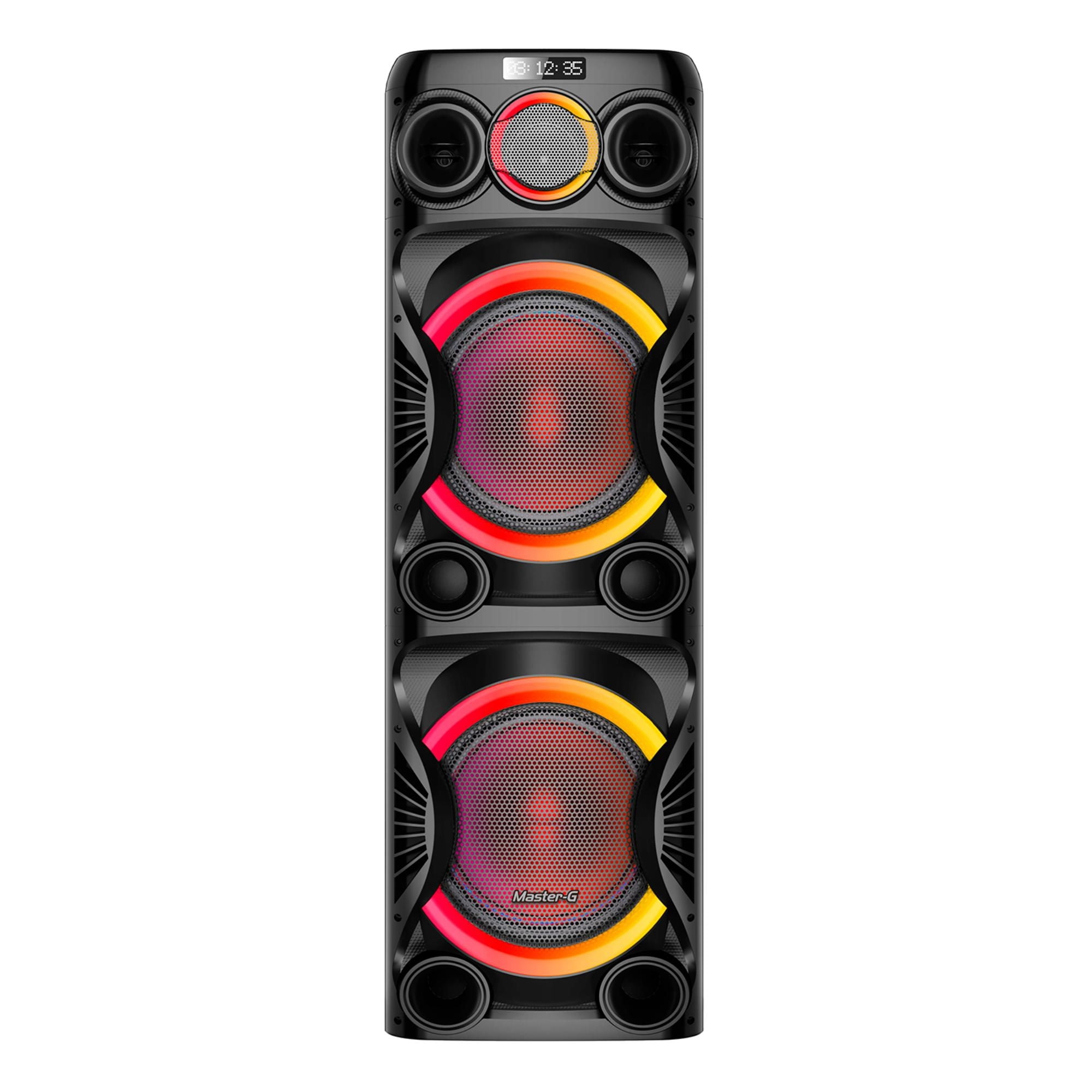 Parlante Karaoke 12” X2 con Bluetooth 5.3