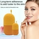 thumbnail image 2 of Tight and skincare diamond shaped face and eye ice cream, silicone beauty ice mold, reusable leak proof design, facial massage, 2 of 3