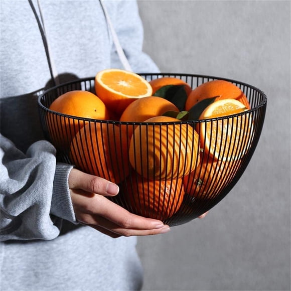 Frutero Black Line - Metal Negro Mate 27x15 cm