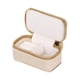 thumbnail image 3 of Caja De Almacenamiento De Joyas, Joyero Portátil Para Anillos, Colgantes, Pendientes, Color Marrón Claro, 3 of 5