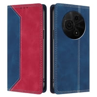 Funda Foxdock Para Tcl 60 Nxtpaper 4G De Cuero Premium Bicolor Con Ranuras Rfid, Carcasa Tipo Billetera Antigolpes Y Soporte Plegable