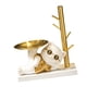 thumbnail image 5 of Estatua De Animal Con Bandeja De Almacenamiento, Contenedor De Artículos Diversos Para Gabinete, Estante, Escritorio, Gato, 5 of 5