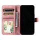 thumbnail image 3 of Funda Cartera para iPhone 14 Pro Tapa con Ranuras, Soporte y Correa Rosa, 3 of 5