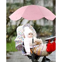 Bebesuni - Sombrilla Para Cochecito De Bebé Rosa