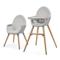 Kinderkraft - Silla De Comer Fini2 Gris