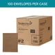 thumbnail image 4 of Sobres acolchados Sealed Air Jiffy 8.5x12" paquete de 100 Kraft, 4 of 9
