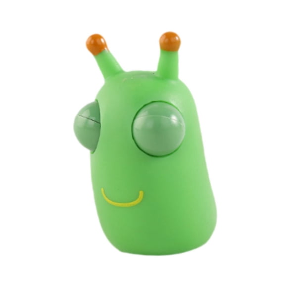 Decoraciones De Halloween Fidget Doll Cumpleaños Adultos Burst Out Eyes Squeezy Toy Worm 5.5x5x8.5cm