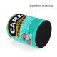 thumbnail image 4 of Carl el Coleccionista-theme Cylinder Pen Holder Pencil Organizer with Flannel Lining PVC Leather Material Cardboard Base for study work 10*8CM, 4 of 6