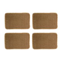 Set 4 Individuales Rectangulares Yute Nui De Ø30X45Cms Kawi®