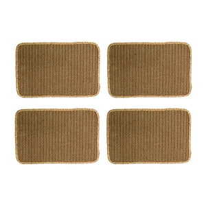 Set 4 Individuales Rectangulares Yute Nui De Ø30X45Cms Kawi®
