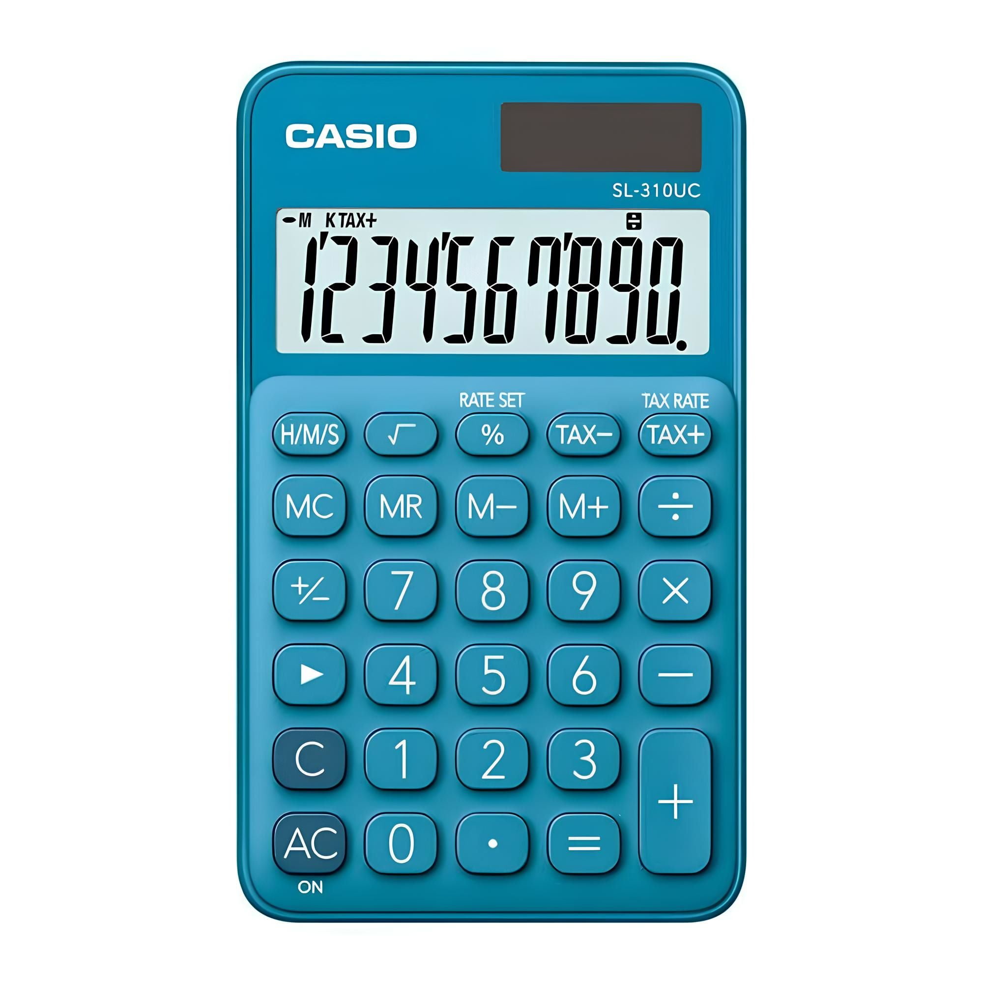 Casio - Calculadora Sl-310uc-bu De Bolsillo