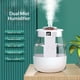 thumbnail image 1 of Humidificador de aire de pulverización doble para dormitorio, humidificador de niebla fresca silenciosa de 1.3L para plantas Habitación del dormitorio Oficina del coche del hogar Humidificad, 1 of 3