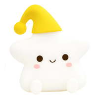 Lámpara Espanta Belug Cuco Estrella Silicona Led/Usb Sensor Táctil