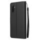 thumbnail image 4 of Funda Cartera para Samsung Galaxy A56 5G con Tarjetero, Soporte y Cordón - Protección Negro, 4 of 5