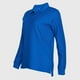 thumbnail image 3 of Polera Pique Tc Ml Mujer azul XS, 3 of 5