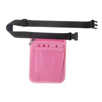 Magideal - Cinturón Organizador Para Enfermera, Riñonera Para Enfermera, Estuche Con Múltiples Compartimentos, Organizador De Utilidad Para Enfermera, Bolsa Para , Rosa