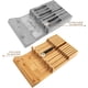 thumbnail image 4 of Organizador de bloques de cuchillos Utoplike Bamboo para 12 cuchillos, 4 of 7