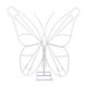 thumbnail image 3 of Estante De Exhibición De Flores Con Forma De Mariposa Para Eventos De Ducha, Recepción, Estilo B, 3 of 5