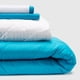 thumbnail image 1 of Combo 54 Plumón Bicolor Celeste Azul 2 Plazas, 1 of 3