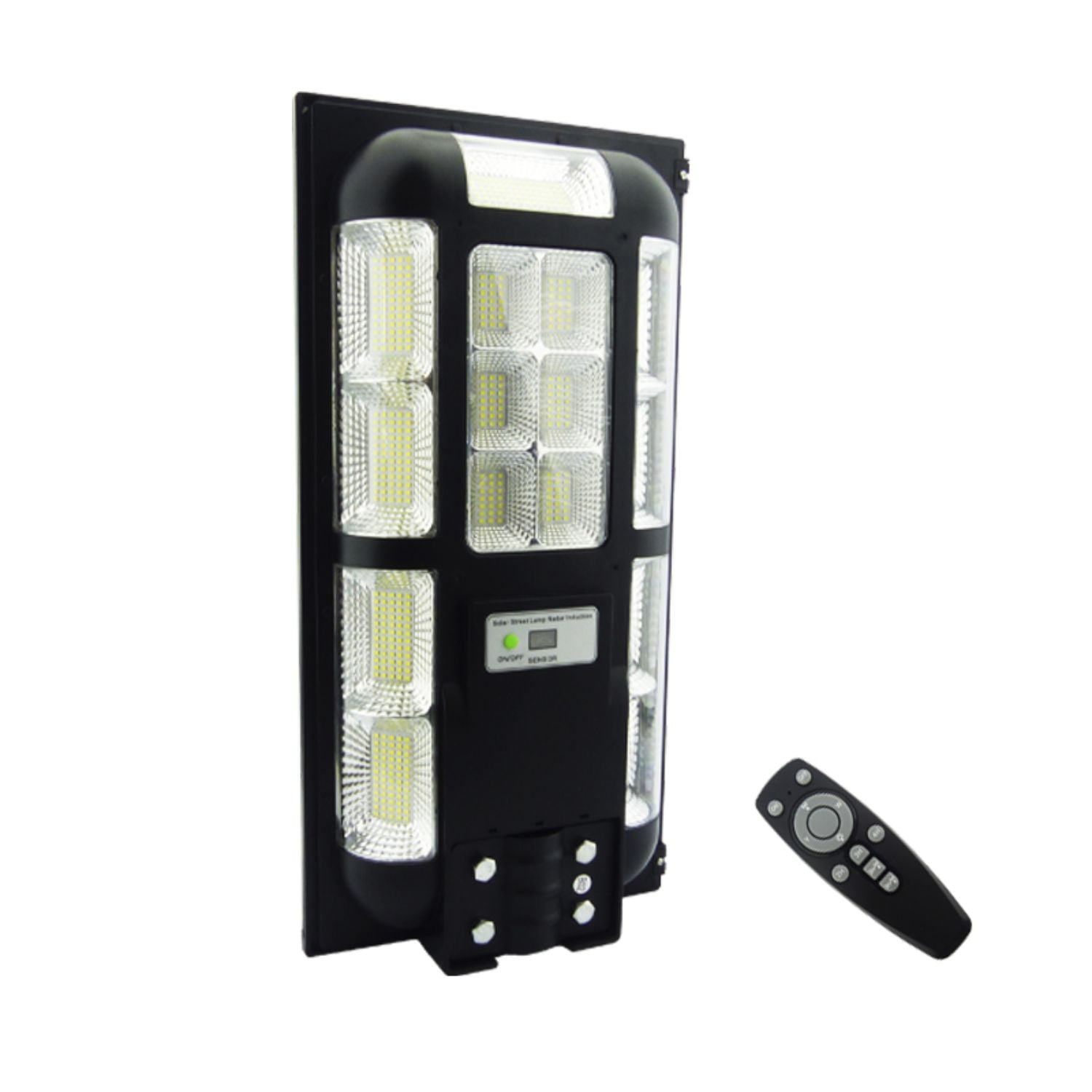 Importclick - Foco Poste Solar 200 Watt 15 Placas 676 Led