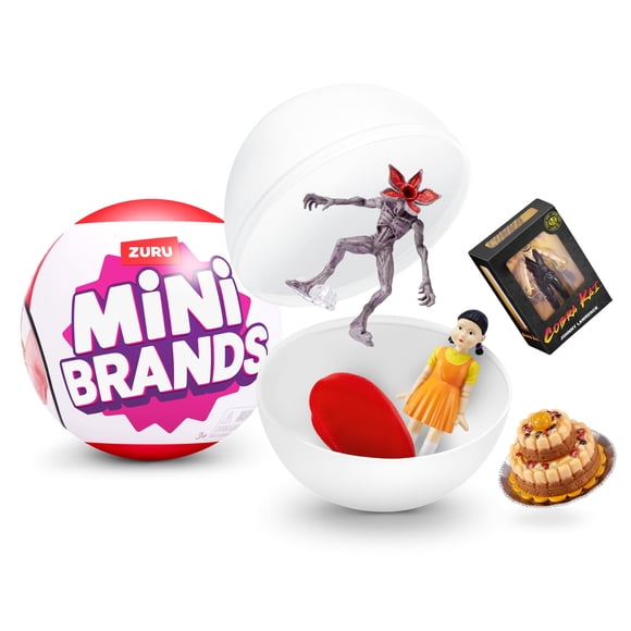 Cápsula de Netflix Surprise Toy Mini Brands de ZURU con 5 minis