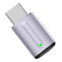 Magideal - Mini Control Remoto Ir, Puerto, Con Funda De Silicona, Control Remoto De Teléfono, Para Reproductor De Dvd De Teléfono, Proyector De Electrodomésticos Violeta