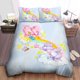 thumbnail image 1 of Care Bears Duvet Cover Home Textiles Double Queen Bedding Set Cute, 1 of 3