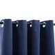 thumbnail image 3 of Cortina Blackout vidaXL Azul Marino Tela 137x160 cm (2 Piezas), 3 of 9