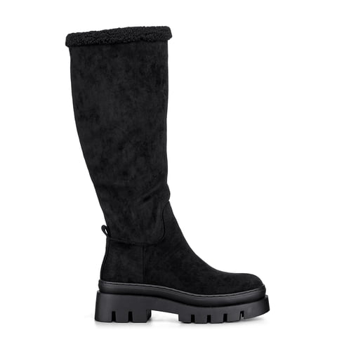 Botas Largas Mujer Casual Moda Gamuza Plataforma Weide Hx511
