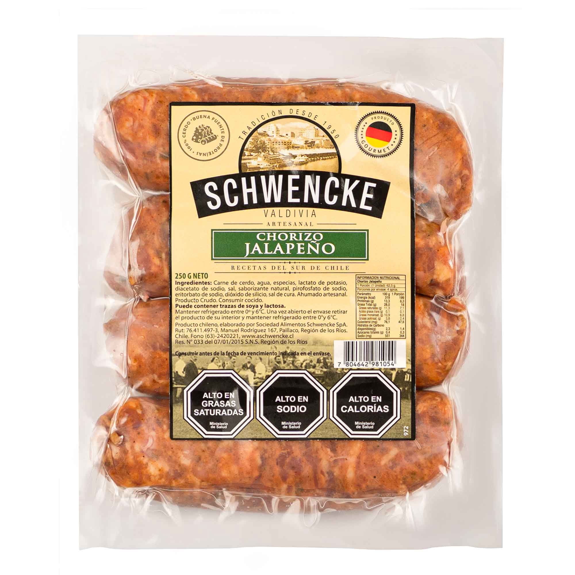 SCHWENCKE Chorizo Jalapeño