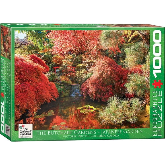 Rompecabezas EuroGraphics Butchart Gardens de 1000 piezas