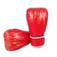 thumbnail image 4 of Guantes de boxeo para niños adultos Thai caseing Thai Sparring Kickboxing Guantes PU Cuero Punzonado Heavy Bag , ROJO, adulto Rojo Adulto, 4 of 5
