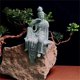 thumbnail image 5 of Estatua de Buda de piedra arenisca para acuario – figurín livelyfish, 5 of 6
