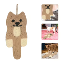 Genérico - Tablero Rascador De Sisal Para Colgar Modelo Perro